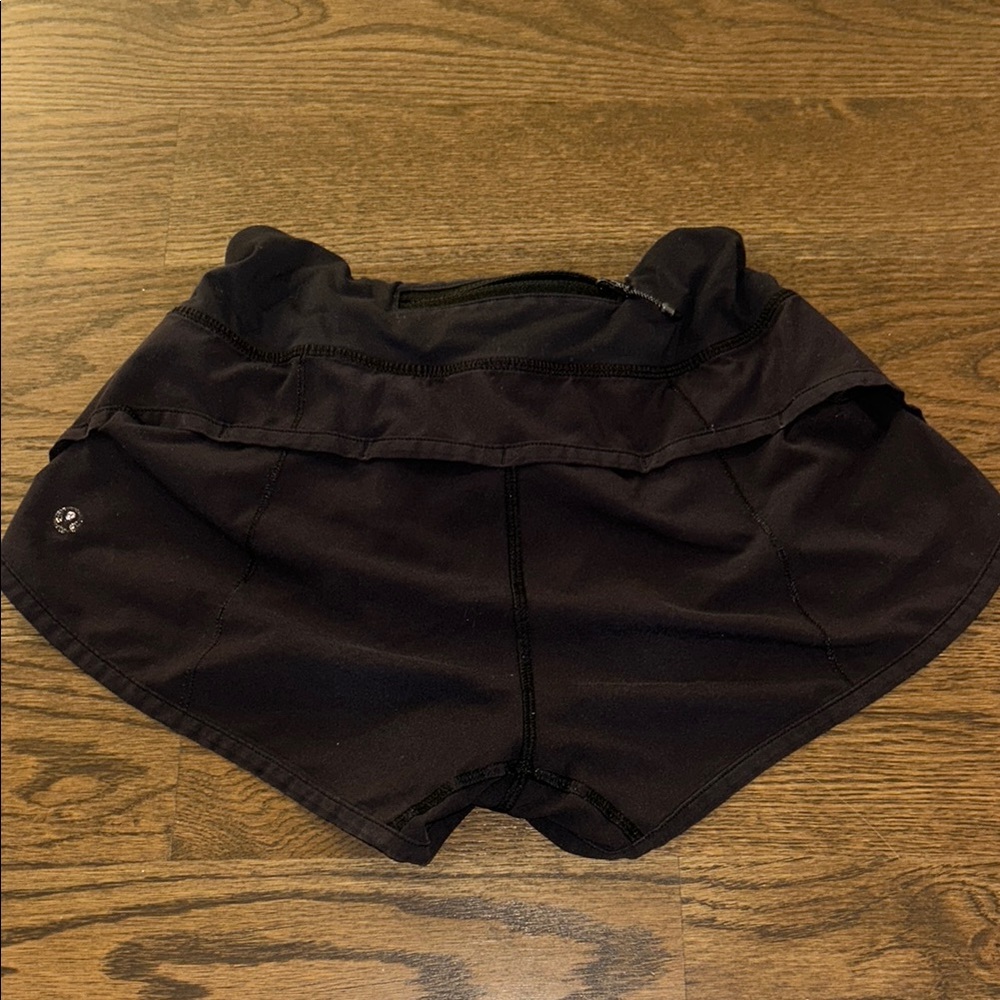 Women's Black Athletic Shorts